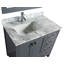 Ensemble de meuble-lavabo simple 36" avec miroir London Hyde-20620797