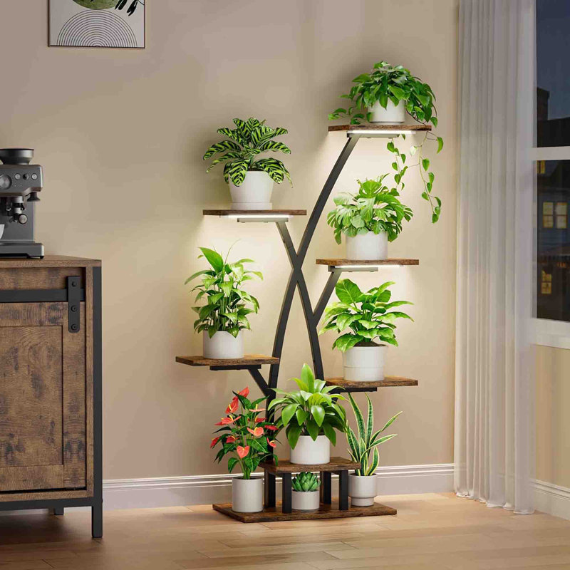 Iron Plant Stand 7 Tier