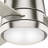 44" Commodus 3 - Blade LED Flush Mount Ceiling Fan with Wall Control and Light Kit Included-45189708