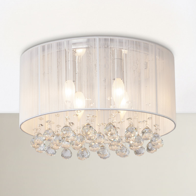 Plafonnier encastré 4 lumières Ibtihal