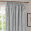 Hebden 100% Cotton Blackout Pencil Pleat Curtains-121434973-121434986