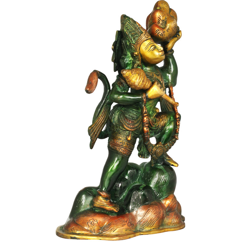 Figurine Hanuman, Sanjeevani dans sa main