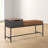 Boylston Faux Leather Upholstered Storage Bench-1931414151