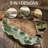 Handmade Ceramic Frog & Lotus Leaf Incense Holder for Sticks, Sage & Cones