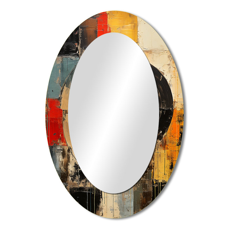 Napfle - Fashion Metal Mirror, 36" x 24"
