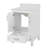 Ravis 24'' Single Bathroom Vanity with Engineered Marble Top