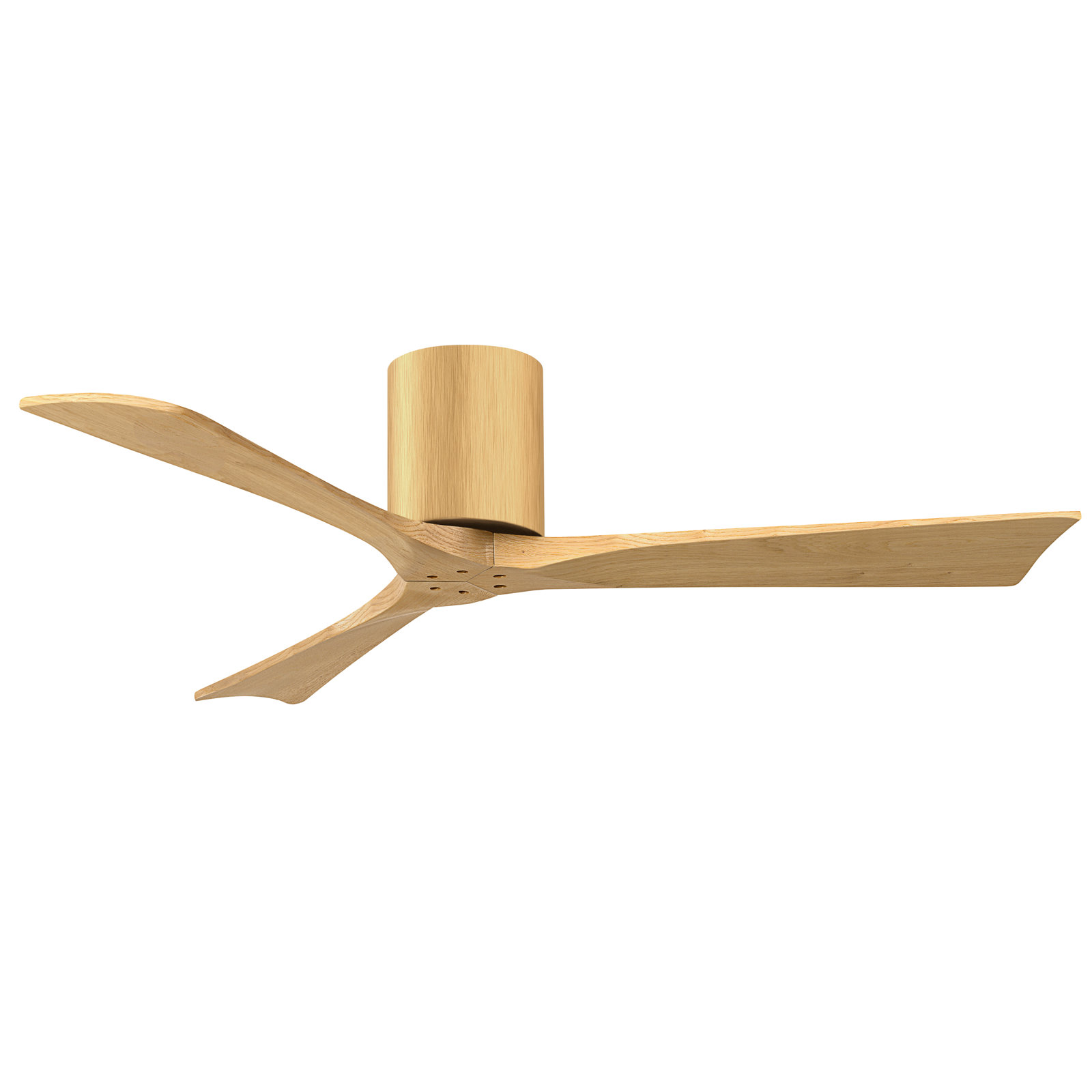 Olivier 3 Blade Ceiling Fan, Light Maple, Light Maple Tone, 52"