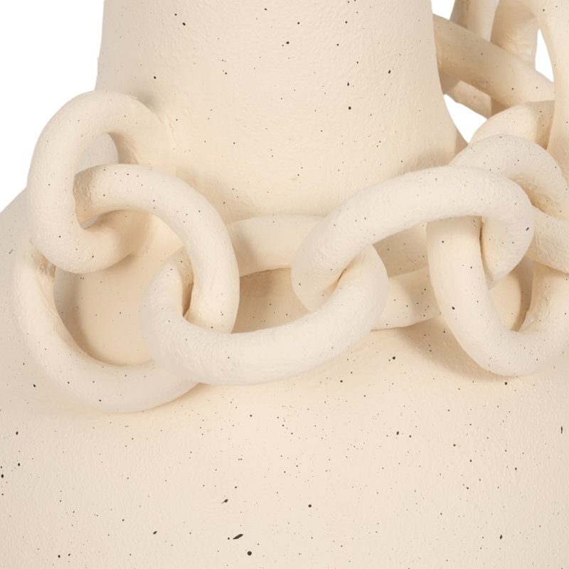 Petit vase Antigua, H 16 po x l 9 po x P 9 po