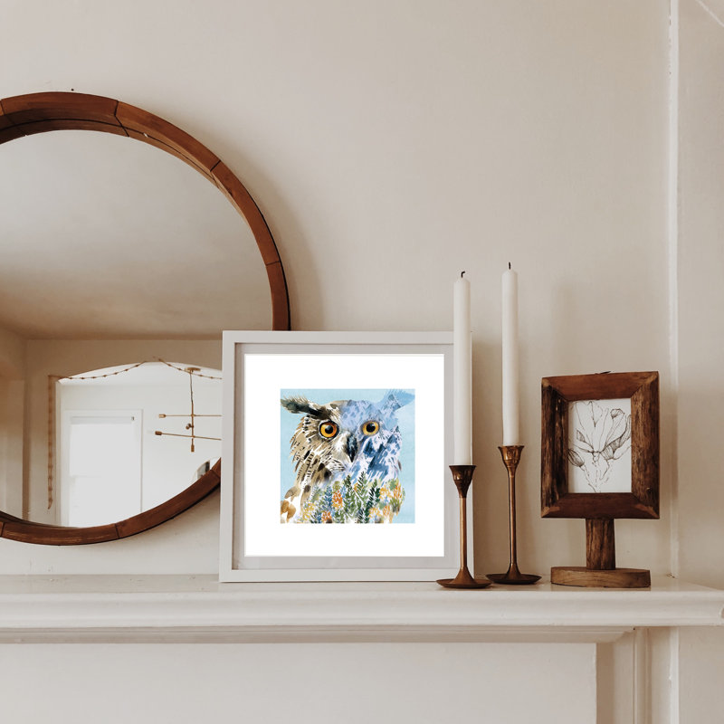Owl 1 Piece Wall Art