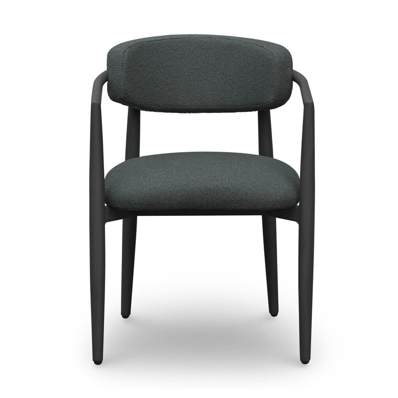 Chaise de salle à manger Snyder Enfield, Noir, noir, noir, noir