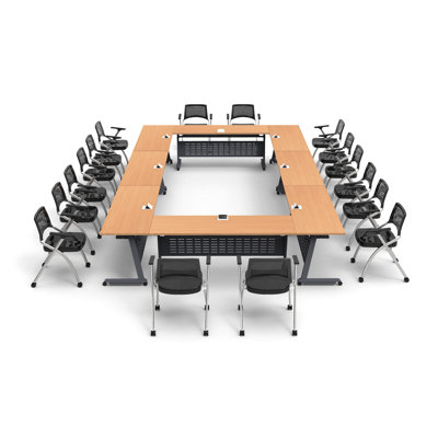 16 Person Training Meeting Seminar Tables Set
