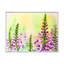 «Blossoming Wild Foxglove Flowers», reproduction sur toile flottante-206111973-206111993