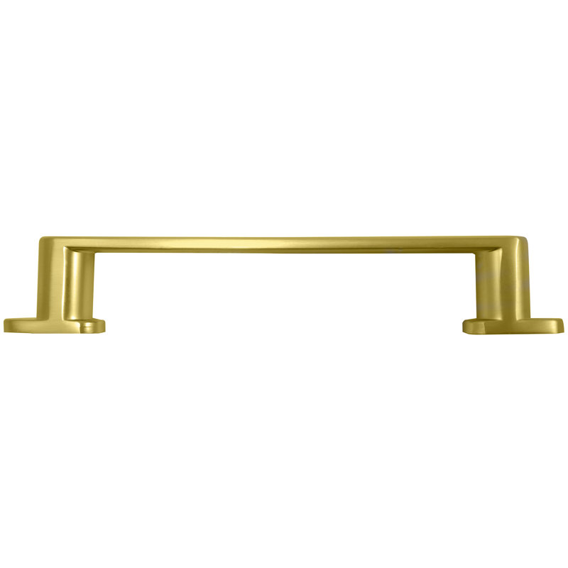 Aspen Matte Brushed Brass Oval Bar Handle Pull