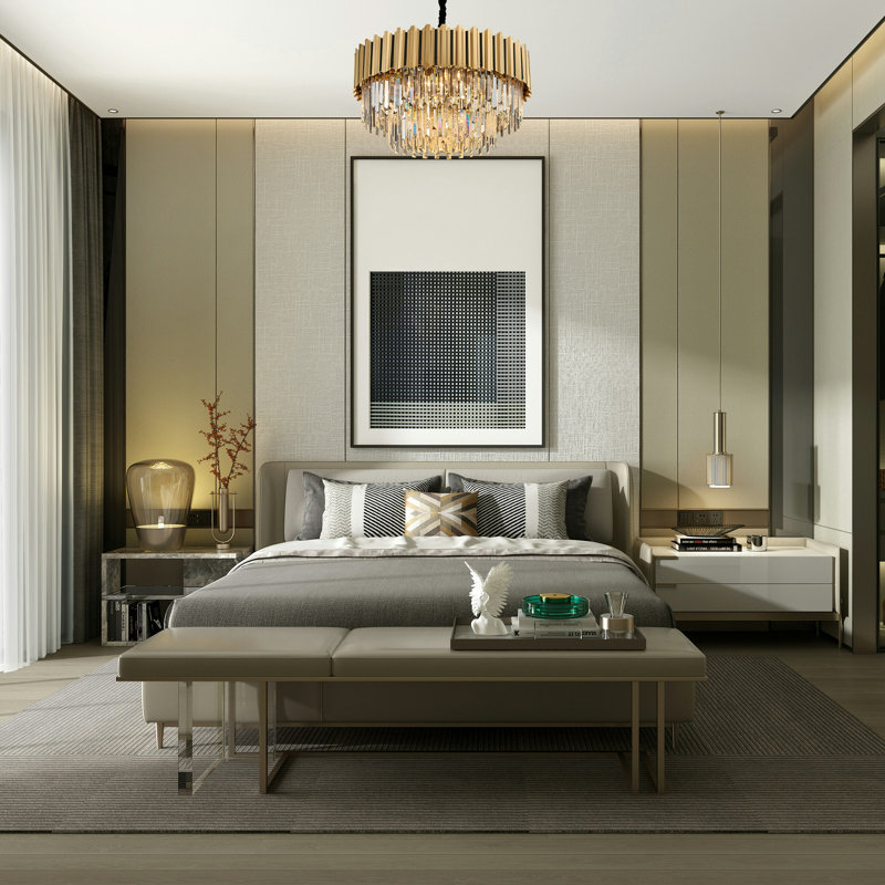 Holiday Glam Gold Chandelier – Elegant Ceiling Light for Living Room, Kitchen, Dining Room & Hallway