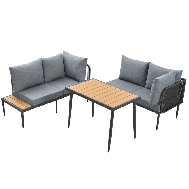 4 - Person Outdoor Corner Dining Set
