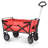 Wonderfold Pull/Push Collapsible Utility Folding Wagon With Wide Tires, Red