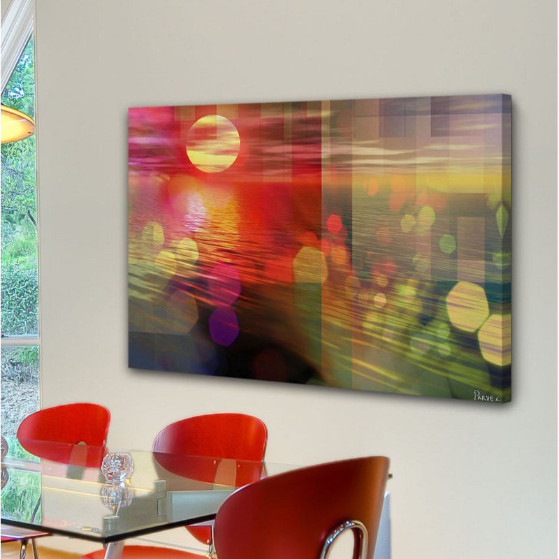" Sunset " by Parvez Taj, 30" H x 45" W