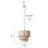 1-Light Farmhouse Dimmable Pendant Light Fixture