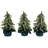 9 " H Faux Tree in Plastic Pot