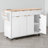 55.5" Wide Kitchen Island With Drop Leaf-1974953245-1974953234
