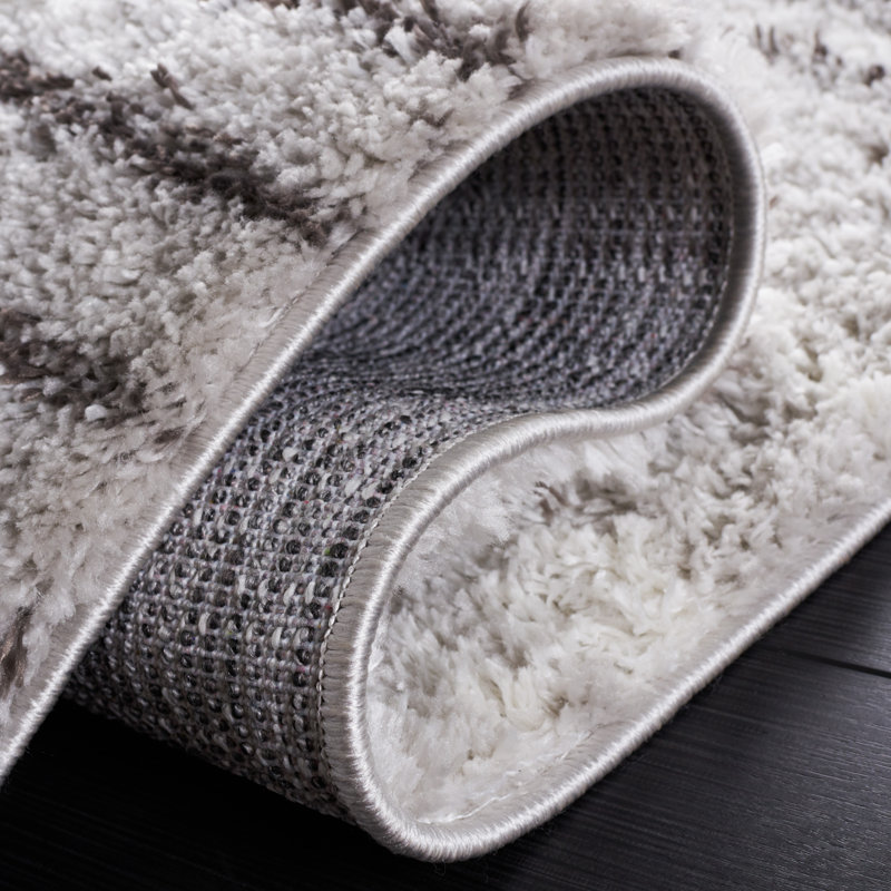 Omaury Performance Abstract Rug, Runner 2'3" x 8'