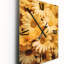 Daisies Golden Daisies - Horloge murale florale surdimensionnée-99632293