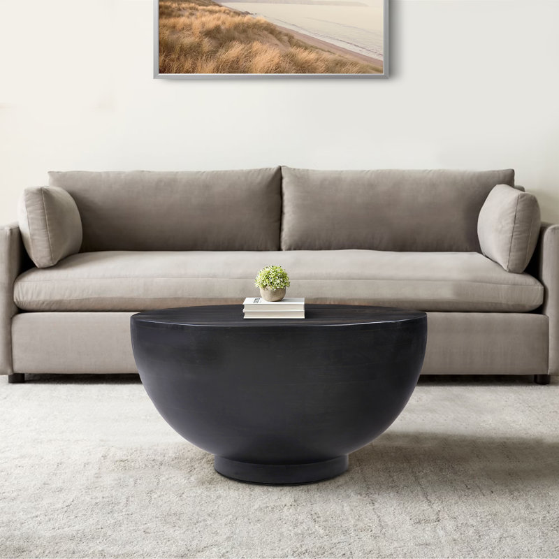 Table basse en bois massif