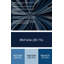 «Geometric Abstraction 29», art mural en métal bleu-346135943
