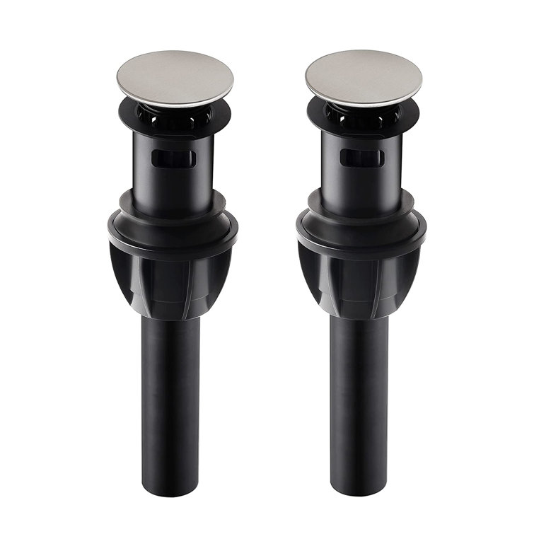 Drain Stopper Bathroom Sink Drain with Overflow