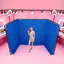 Support pour photo avec toile de fond 157 x 94,5 po