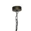 2-Tier Draped Wood Bead Chandelier-384460888