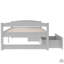 Lit plateforme simple avec deux tiroirs-1241034116