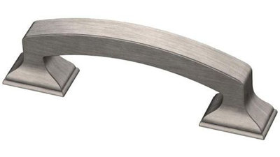 3" Classic Edge Pull Heirloom Silver