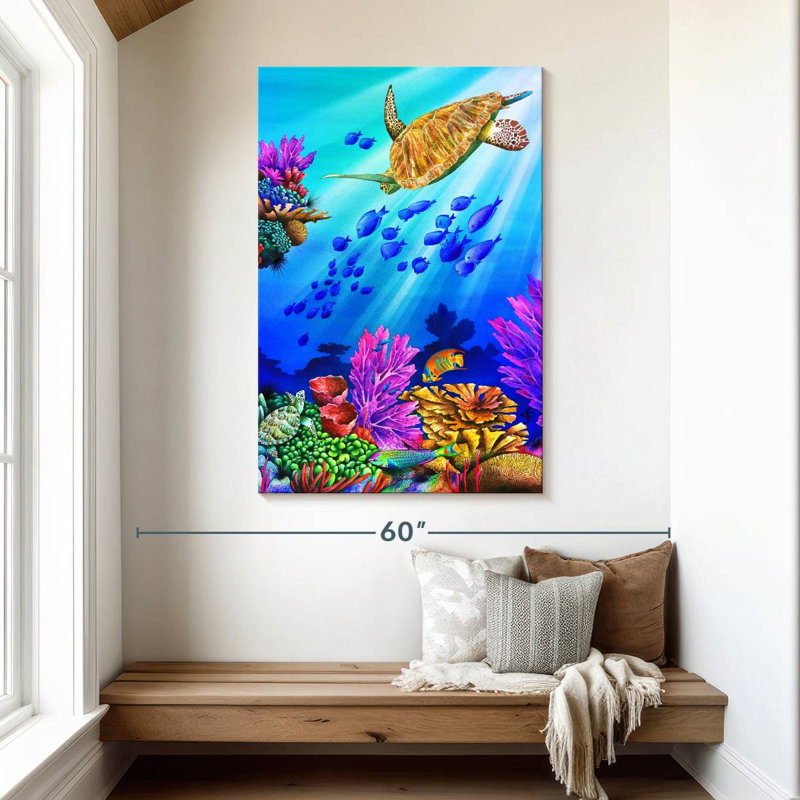 Brampt Riding The Beam, 48" H x 32" W