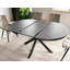 Glasmann Round Glass Top Metal Base Dining Table-2021227967