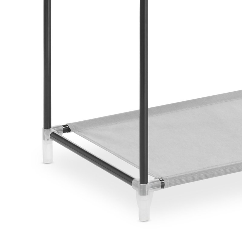 Alliah 33.46'' Metal Portable Wardrobe