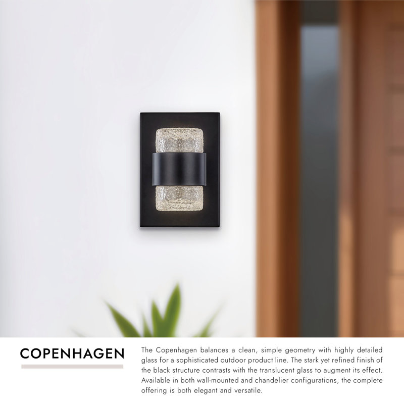 Copenhagen 1 - Light LED Outdoor Flush Mount