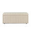 Banc de rangement rembourré avec couvercle rabattable Temon-76332734