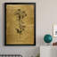 Ameelya, croquis dorés botaniques II, impression sur toile encadrée-1749385589-1749385588