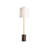 Lambeth Table Lamp-Brown Marble
