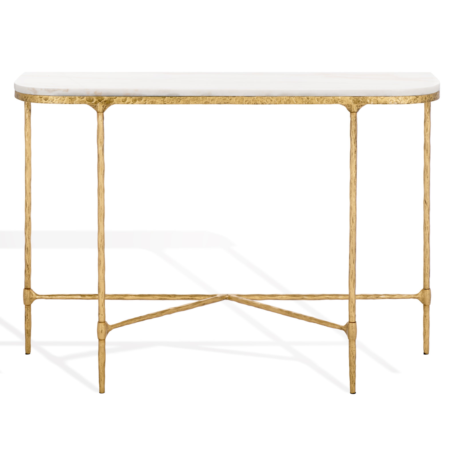 Janowsky Metal Console Table - Thumbnail 3