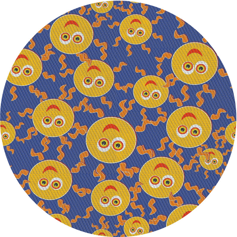 Cushendun Wool Indoor Rug, Round 3'