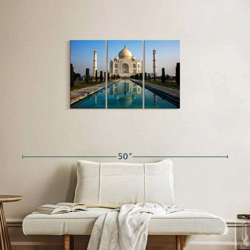 Réflexion de piscine Adella Taj Mahal, H 20 po x l 33 po