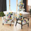 Fauteuil de chambre contemporain rembourré Hexagon And Circular Abstract II