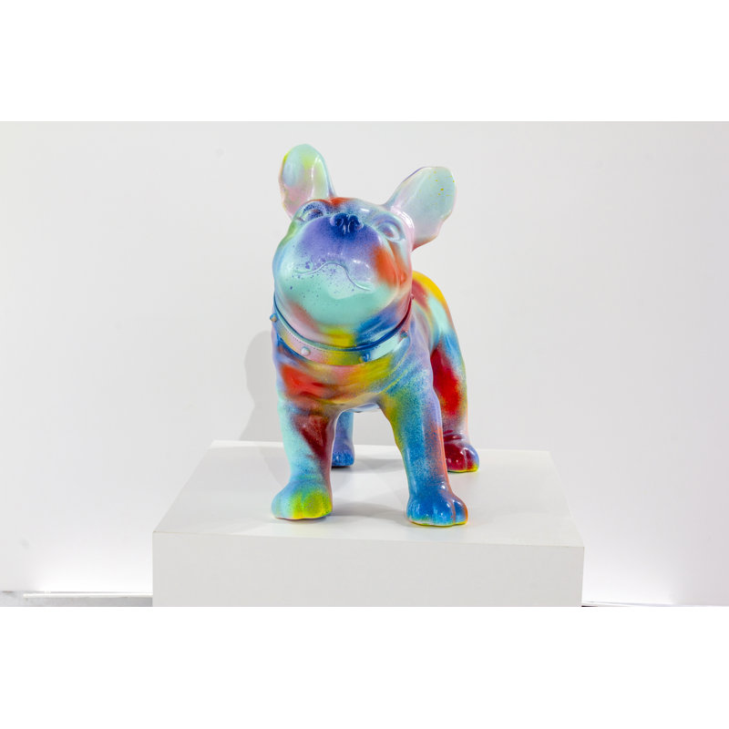 Animals Figurines & Sculptures, Blue/Purple/Red