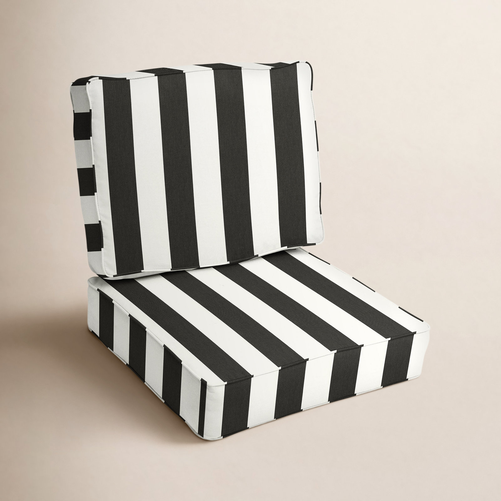 Lively Indoor/Outdoor Sunbrella Seat/Back Cushion