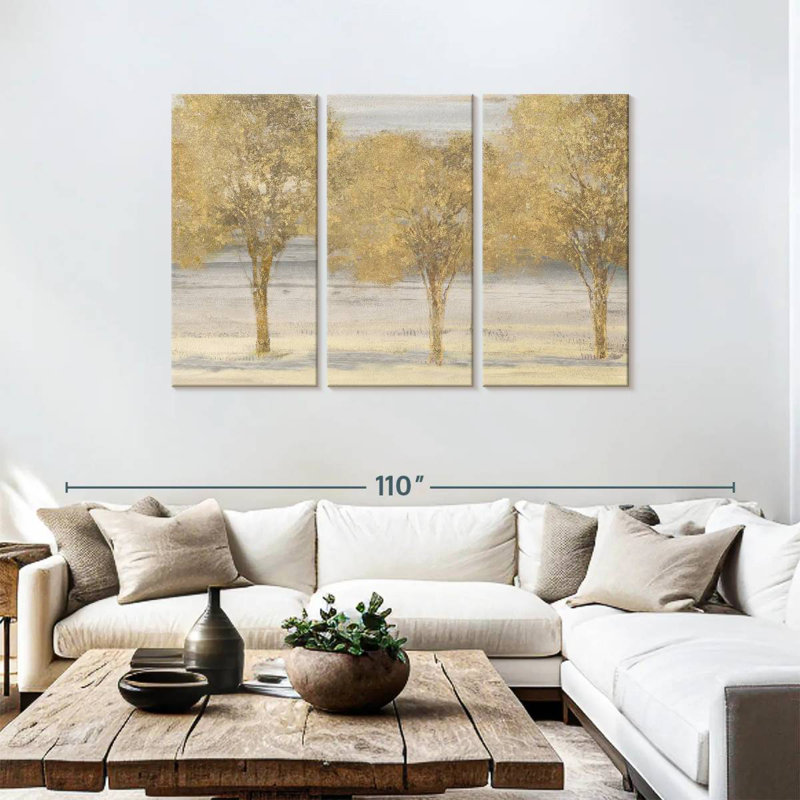Harnek Through The Woodland, 48" H x 74" W
