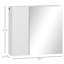 W H Medicine Cabinet Mirror