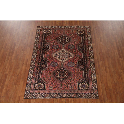 Vegetable Dye Traditional Area Rug 5x8