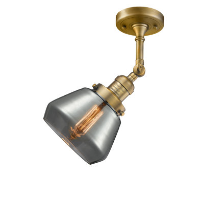 Rivka Glass Semi Flush Mount